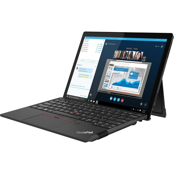 Lenovo ThinkPad X12 Detachable Gen 1 20UW000YUS 12.3" Touchscreen Detachable 2 in 1 Notebook - Full HD - 1920 x 1080 - Intel Core i5 i5-1130G7 Quad-core (4 Core) 1.80 GHz - 16 GB Total RAM - 256 GB SSD