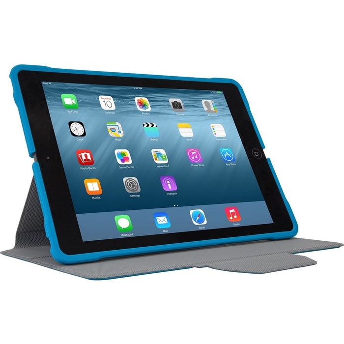 Targus 3D Protection THZ61202GL Carrying Case (Folio) Apple iPad Air, iPad Air 2 Tablet - Blue