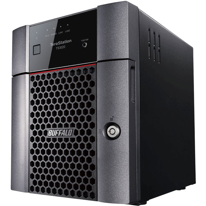 BUFFALO TeraStation 3420DN 4-Bay Desktop NAS 16TB (4x4TB) with HDD NAS Hard Drives Included 2.5GBE / Computer Network Attached Storage / Private Cloud / NAS Storage/ Network Storage / File Server