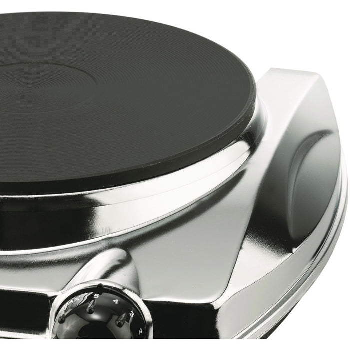 Brentwood TS-337 1000w Electric Hotplate, Silver