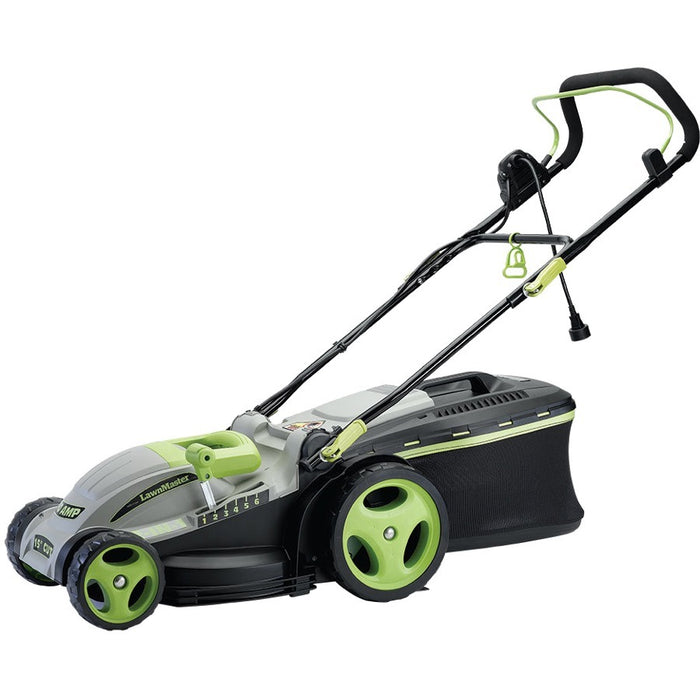 LawnMaster Electric 2-in-1 Lawn Mower, 15 Inch