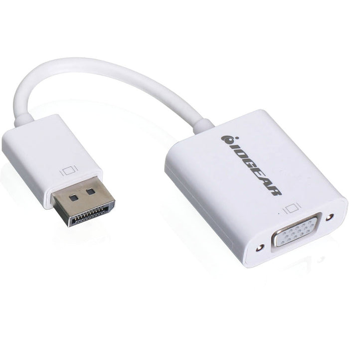 IOGEAR 2-Port USB VGA Cable KVM with DisplayPort Adapters