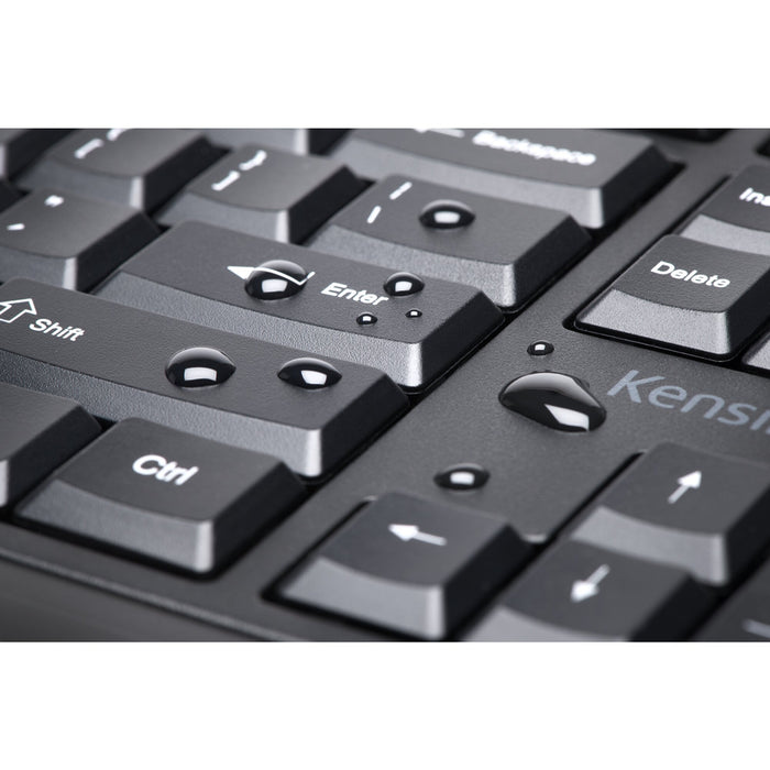 Kensington Pro Fit Ergo Wireless Keyboard-Black