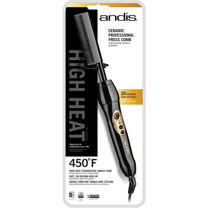 Andis High Heat Press Comb