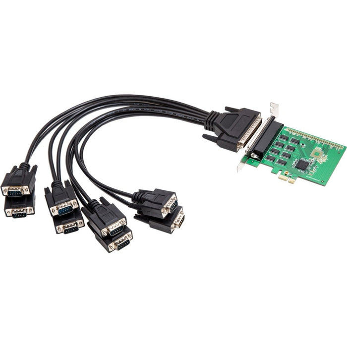 SYBA Multimedia 8-Port RS-232 Serial PCI-Express, Revision 2.0; with Exar Chipset