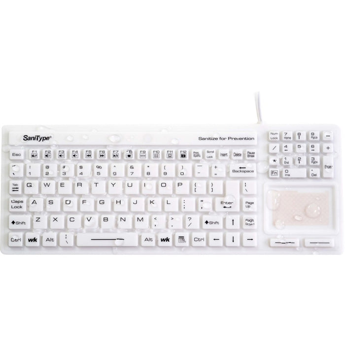SaniType KBSTRC106T-W Keyboard