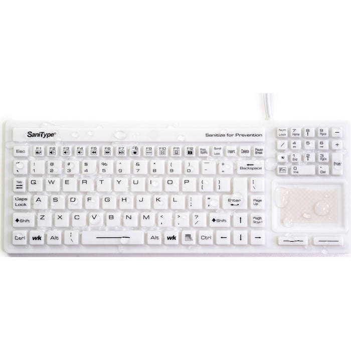 Wetkeys KBSTRC106T-W Keyboard