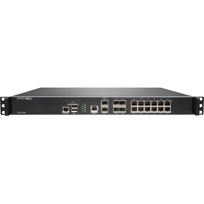SonicWall NSA 3600 Network Security/Firewall Appliance