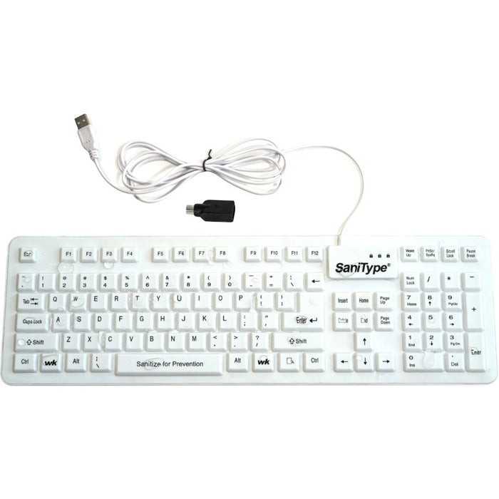 SaniType KBSTFC106-W Keyboard