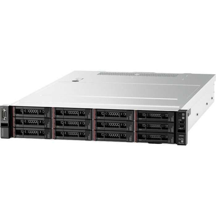 Lenovo ThinkSystem SR550 7X04A02KNA 2U Rack Server - 1 x Intel Xeon Silver 4110 2.10 GHz - 16 GB RAM - 12Gb/s SAS Controller