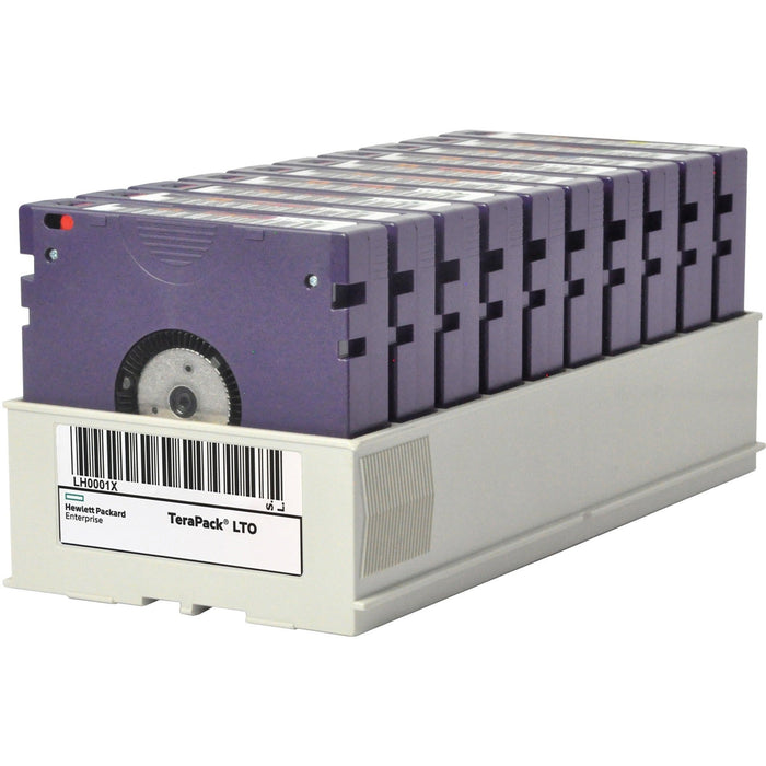 HPE LTO-7 Ultrium Type M 22.5TB RW Custom Labeled TeraPack 10 Data Cartridges