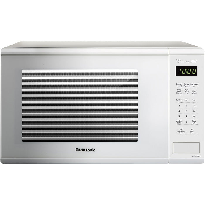 Panasonic 1.3 Cu. Ft. 1100W Countertop Microwave Oven - White -NN-SU656W
