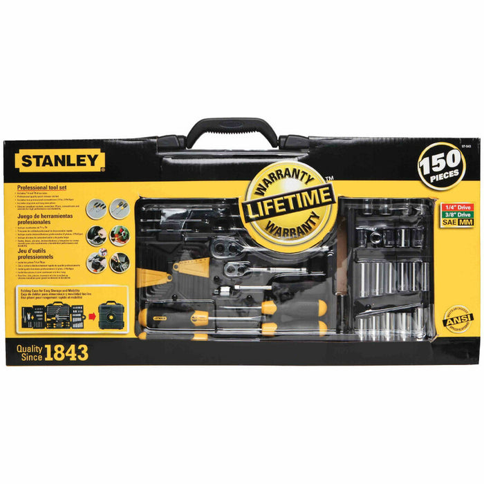 Stanley 150 pc Mechanic's Tool Set