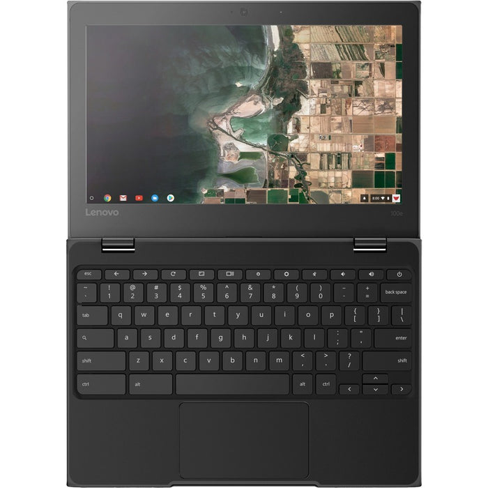 Lenovo 100e Chromebook 2nd Gen 81MA002FUS 11.6" Chromebook - HD - 1366 x 768 - Intel Celeron N4020 Dual-core (2 Core) 1.10 GHz - 4 GB Total RAM - 32 GB Flash Memory - Black