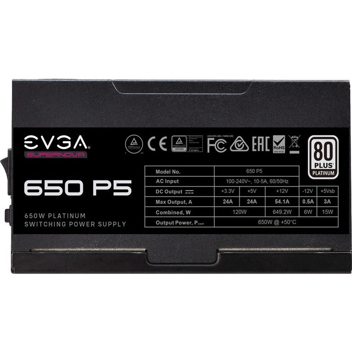 EVGA SuperNOVA 650 P5 Power Supply