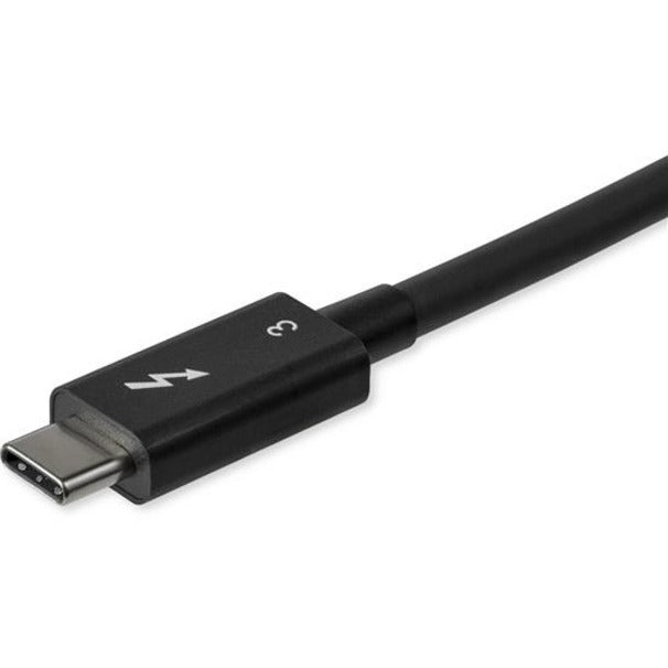 StarTech.com 0.8m/2.7ft Thunderbolt 3 to Thunderbolt 3 Cable - 40Gbps - Certified TB3 - USB C Compatible - Active - 100W PD (TBLT34MM80CM)