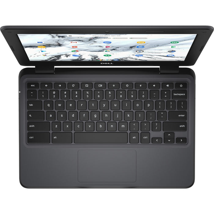 Dell Chromebook 11 3000 3100 11.6" Touchscreen Rugged Convertible 2 in 1 Chromebook - HD - 1366 x 768 - Intel Celeron N4020 Dual-core (2 Core) - 4 GB Total RAM - 32 GB Flash Memory - Gray