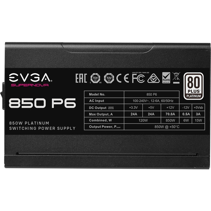 EVGA SuperNOVA 850 P6 850W Power Supply