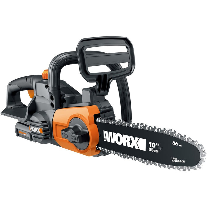 Worx 20V 10" Cordless Pole/Chain Saw With Auto-Tension