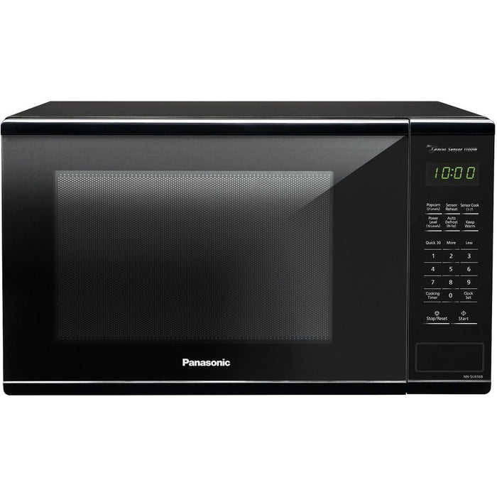Panasonic 1.3 Cu. Ft. 1100W Countertop Microwave Oven - Black -NN-SU656B