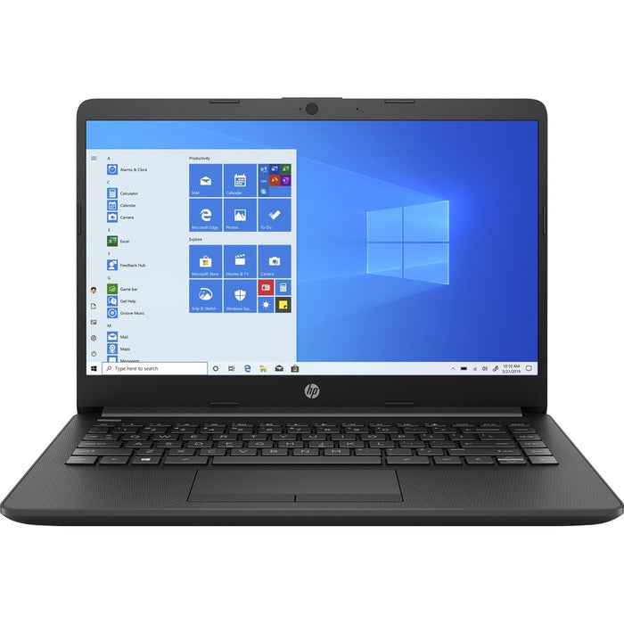 HP 14-dk1000 14-dk1031dx 14" Notebook - HD - 1366 x 768 - AMD Ryzen 3 3250U Dual-core (2 Core) 2.60 GHz - 8 GB Total RAM - 1 TB HDD - Jet Black - Refurbished