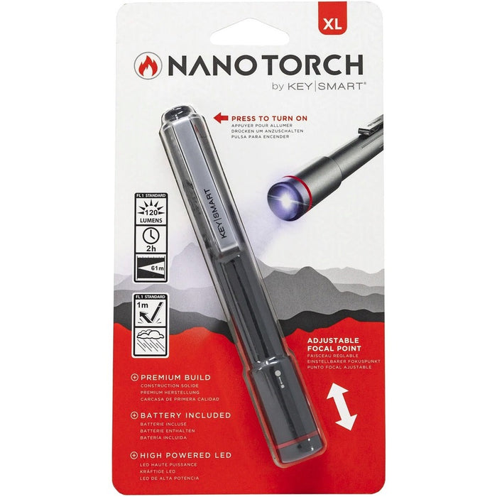 KeySmart Nano Torch XLCustom Compact Pen Light
