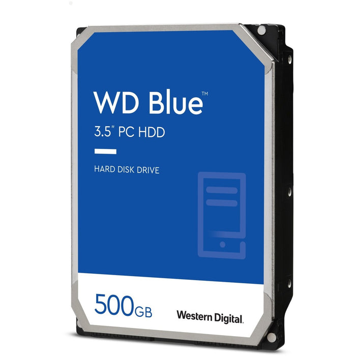 WD Blue 500 GB 3.5-inch SATA 6 Gb/s 5400 RPM 64 MB Cache PC Hard Drive