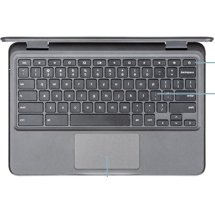 Dell Chromebook 11 3000 3100 11.6" Touchscreen Rugged Convertible 2 in 1 Chromebook - HD - 1366 x 768 - Intel Celeron N4020 Dual-core (2 Core) - 8 GB Total RAM - 32 GB Flash Memory