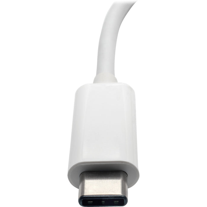 Tripp Lite USB C to VGA Multiport Video Adapter Converter w/ USB-A Hub, & USB-C PD Charging, Thunderbolt 3 Compatible, USB Type C to VGA, USB-C to VGA, USB Type-C to VGA