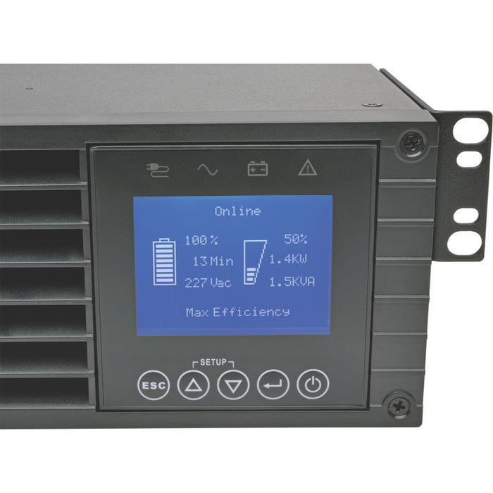 Tripp Lite 3000VA 2700W INTL UPS Smart Online LCD Rackmount 208/230V USB 2U