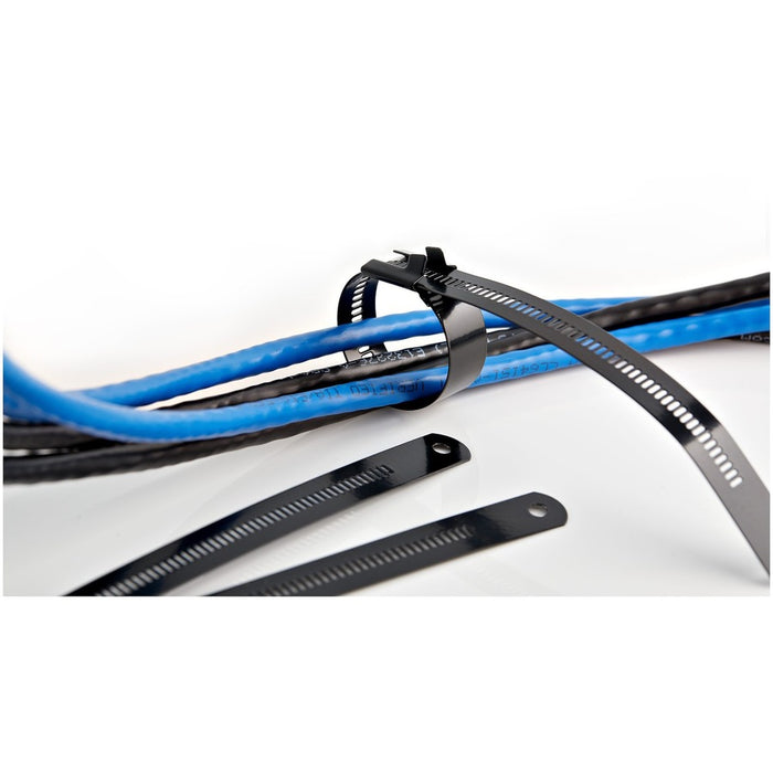 StarTech.com Metal Cable Tie Tool - Metal Ties Tightener Tool - Stainless Steel Zip Tie Wrap Installation Gun - Tensioning & Cutting Tool