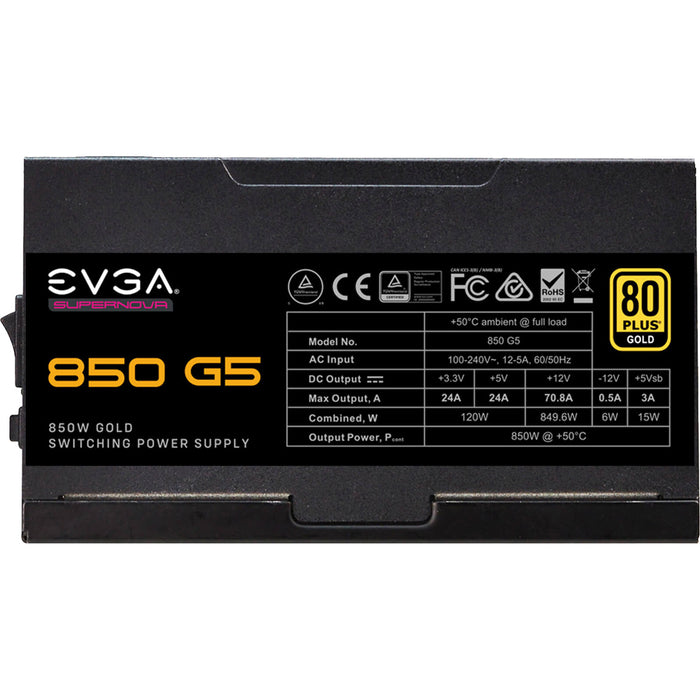 EVGA SuperNOVA 850 G5 Power Supply