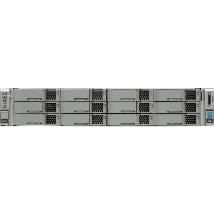 Cisco C240 M4 2U Rack Server - 2 x Intel Xeon E5-2620 v4 2.10 GHz - 128 GB RAM - Serial ATA, 12Gb/s SAS Controller