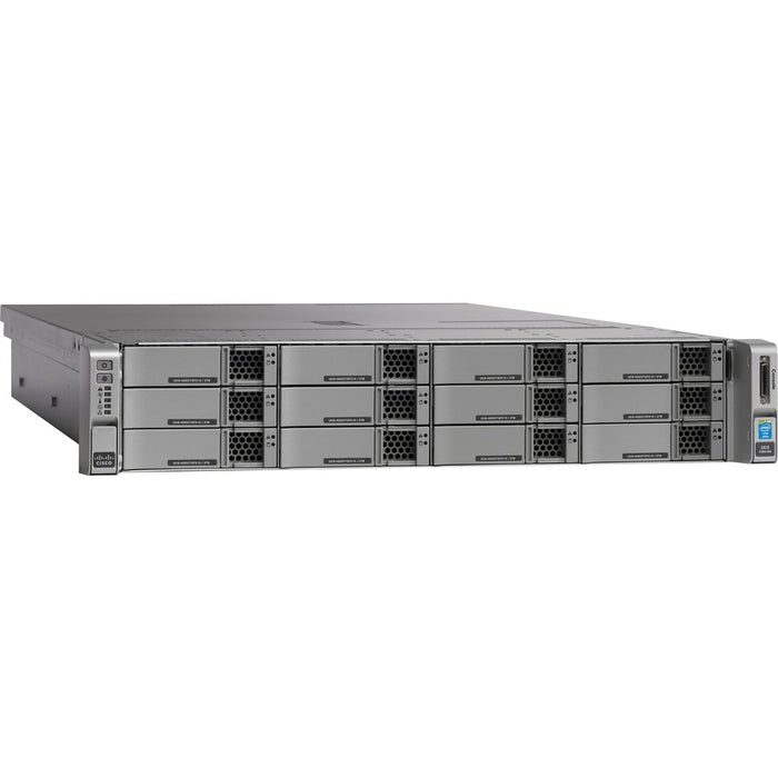 Cisco C240 M4 2U Rack Server - 2 x Intel Xeon E5-2620 v4 2.10 GHz - 128 GB RAM - Serial ATA, 12Gb/s SAS Controller