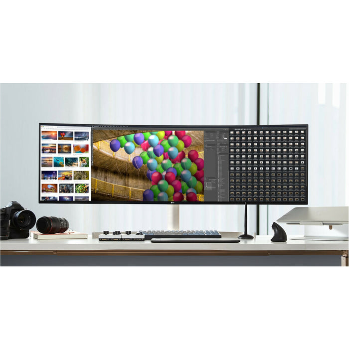 LG Ultrawide 49BL95C-WE 49" Dual Quad HD (DQHD) Curved Screen LCD Monitor - 32:9