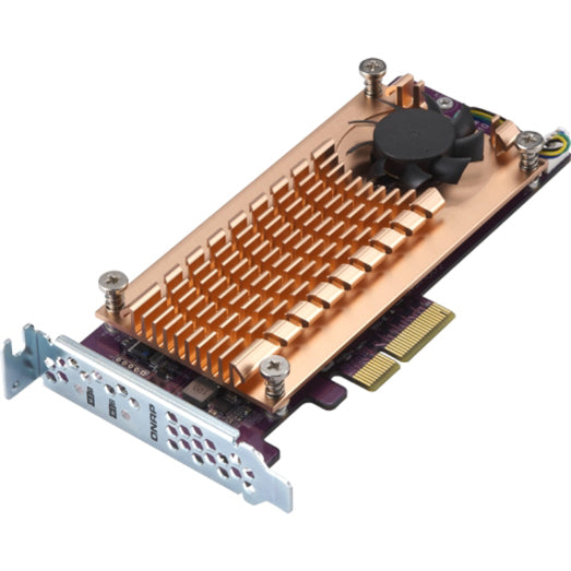 QNAP Dual M.2 22110/2280 PCIe SSD Expansion Card