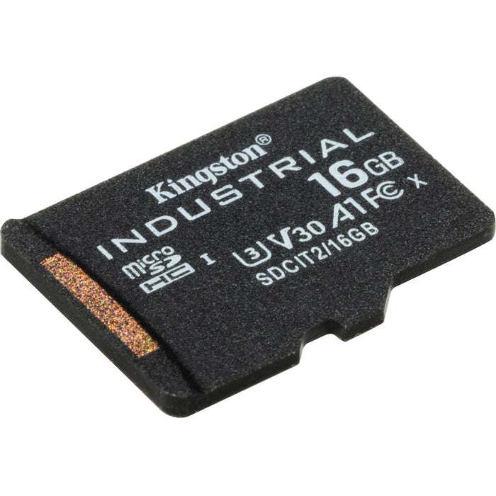 Kingston Industrial 16 GB Class 10/UHS-I (U3) V30 microSDHC
