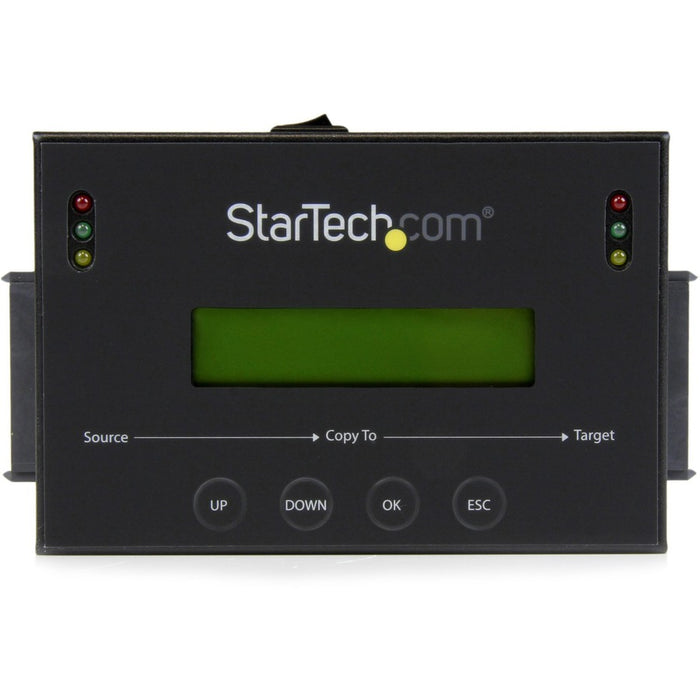 StarTech.com Standalone 2.5 / 3.5" SATA Hard Drive Duplicator w/ Multi HDD / SSD Image Backup Library