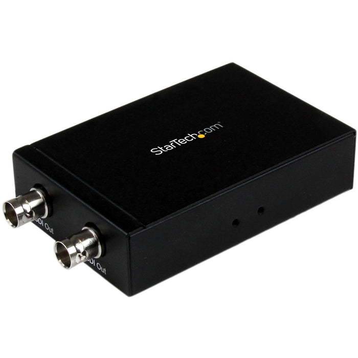 StarTech.com HDMI to SDI Converter - HDMI to 3G SDI Adapter with Dual SDI Output