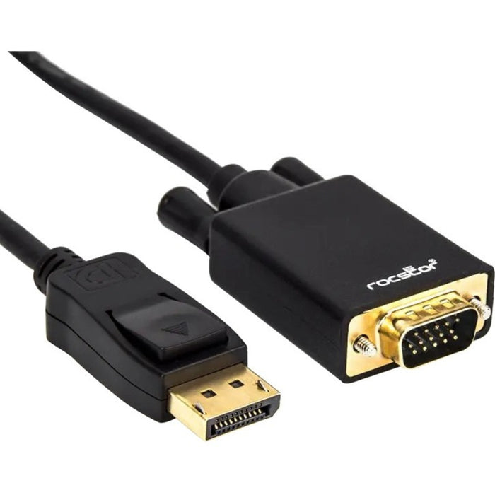 Rocstor DisplayPort to VGA Adapter Converter Cable - M/M