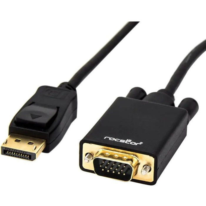Rocstor DisplayPort to VGA Adapter Converter Cable - M/M