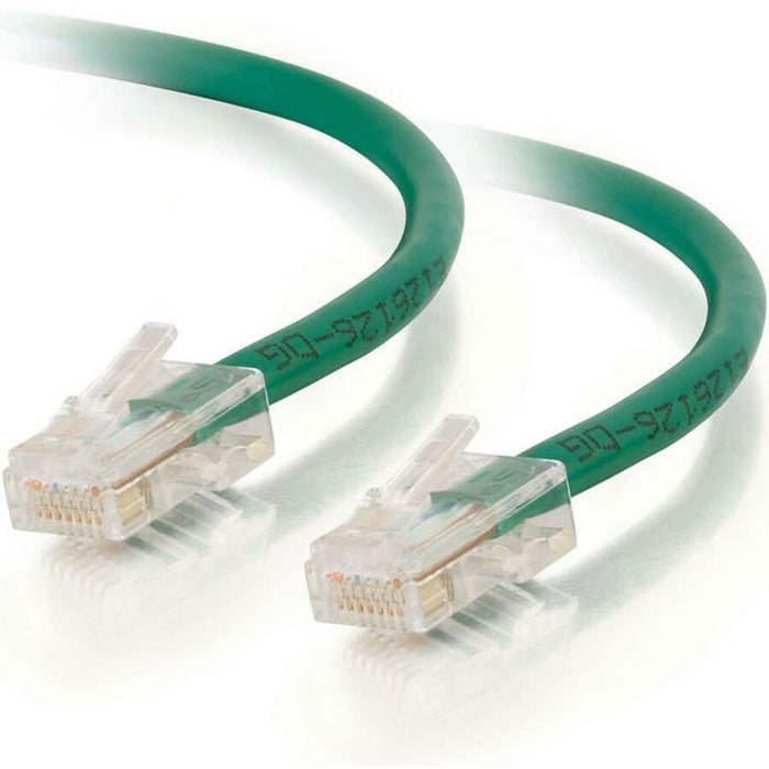 C2G-4ft Cat6 Non-Booted Unshielded (UTP) Network Patch Cable - Green