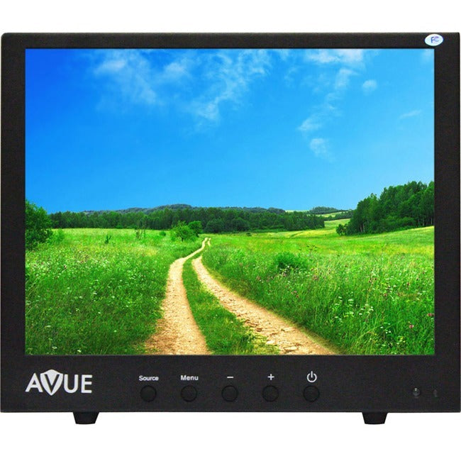 Avue AVL104MDE 10.4" XGA LCD Monitor - 4:3 - Black