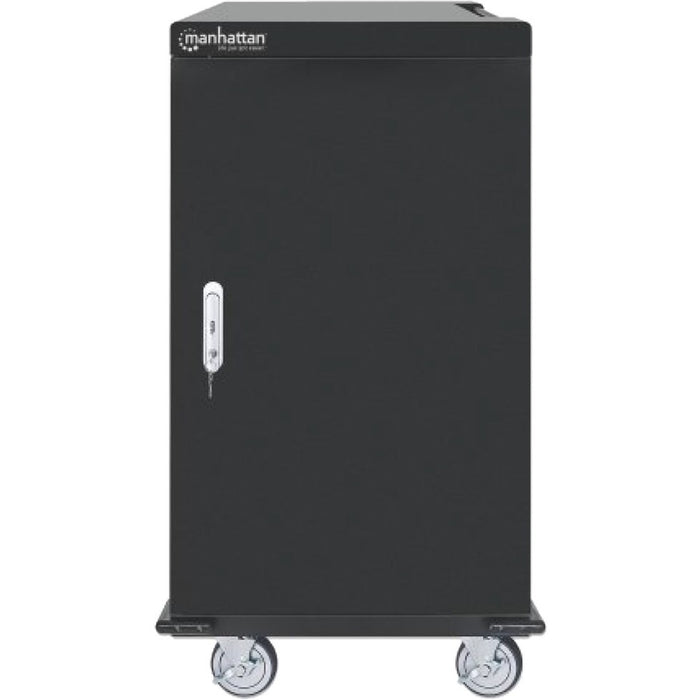 Manhattan UVC Charging Sanitizing Cart with 48 USB-A Ports and 48 AC Outlets