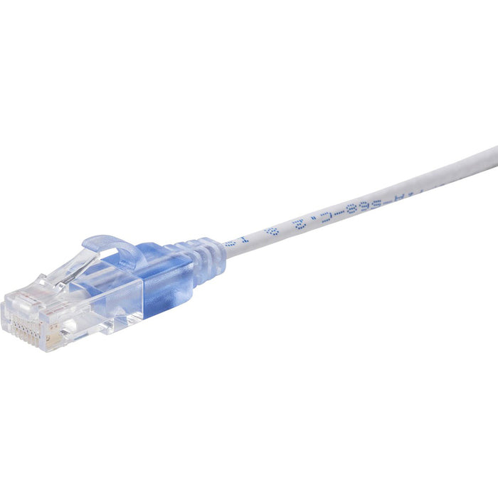 Monoprice 10-Pack,SlimRun Cat6A Ethernet Network Patch Cable, 5ft White