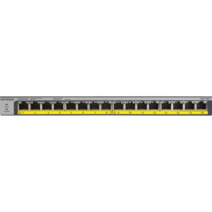 Netgear 16-Port 76W PoE/PoE+ Gigabit Ethernet Unmanaged Switch