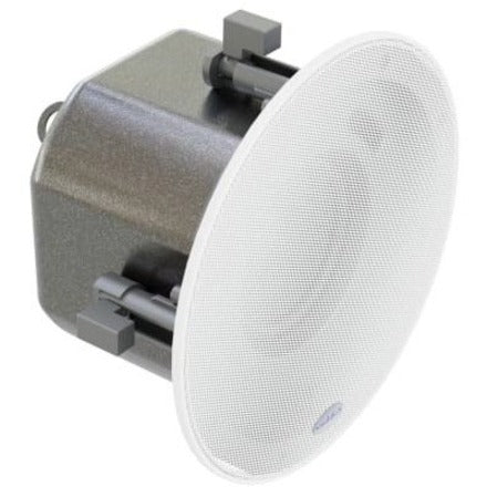 Vaddio 2-way Ceiling Mountable, Flush Mount, Wall Mountable, Recessed Mount, In-wall Speaker - 40 W RMS - White - TAA Compliant