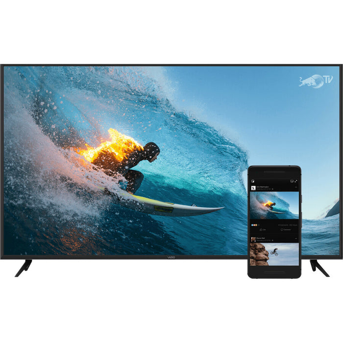 VIZIO SmartCast E E65-F1 64.5" Smart LED-LCD TV - 4K UHDTV - Black