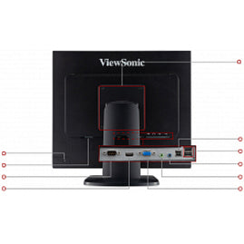 ViewSonic TD1711 17" LCD Touchscreen Monitor - 5:4 - 5 ms GTG