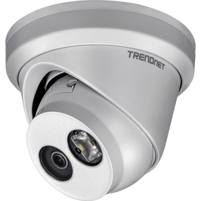 TRENDnet Indoor/Outdoor 4MP H.265 Wdr PoE IR Fixed Turret Network Camera, IP67 Weather Rated Housing, IR Night Vision Up to 30m (98 ft.), 120dB Wide Dynamic Range, TV-IP323PI